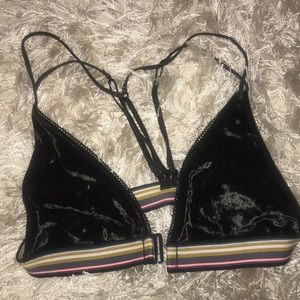 VS velvet bralette